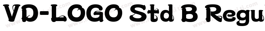 VD-LOGO Std B Regul字体转换